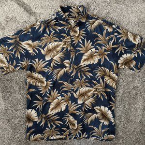 Men's Large Hawaiian Shirt w/Pocket (A198)